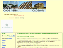 Tablet Screenshot of cadesystems.com.au